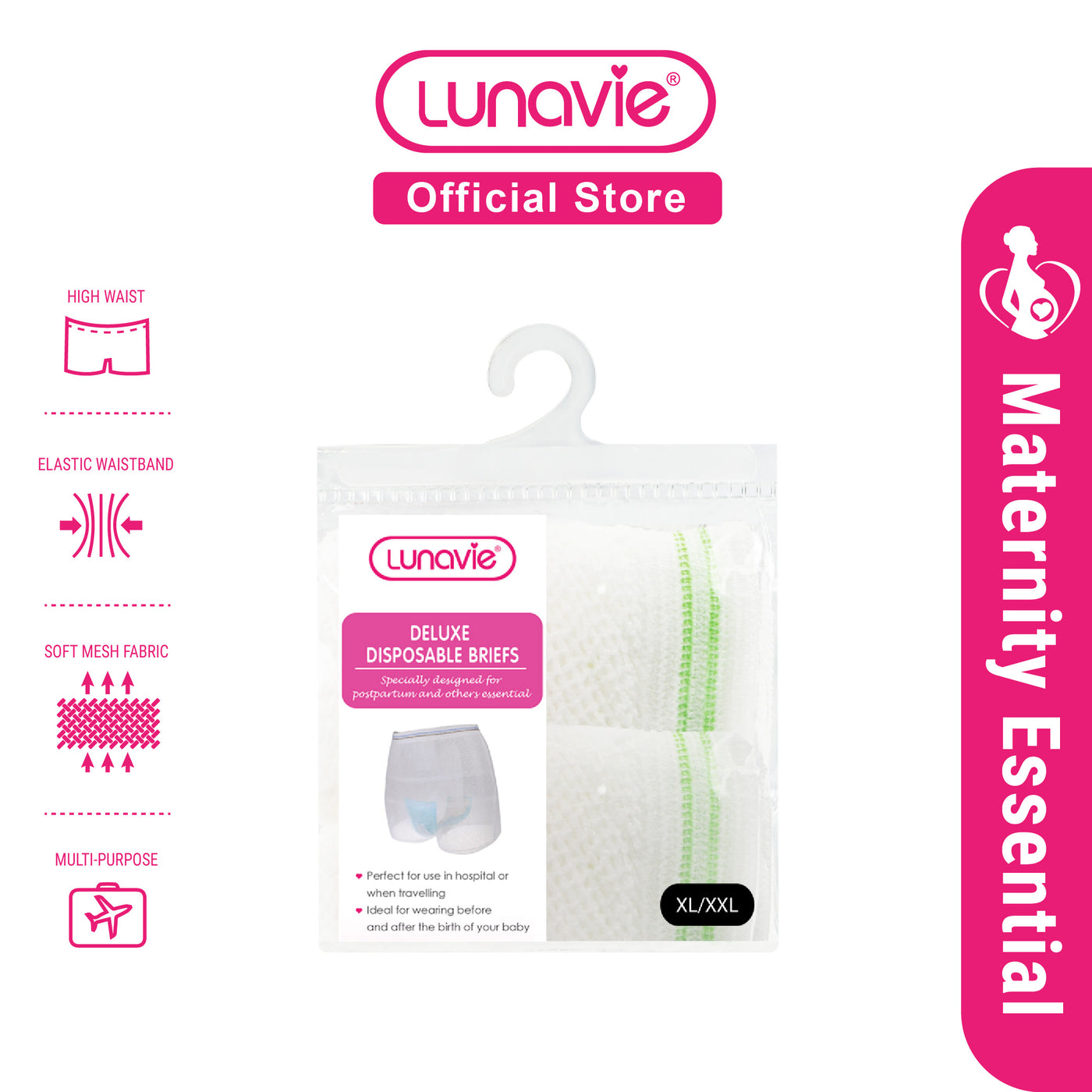 Lunavie Disposable Maternity Panties 5 pcs/pack