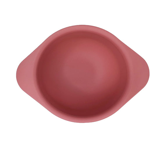 lunavie-silicone-baby-bowl-pink